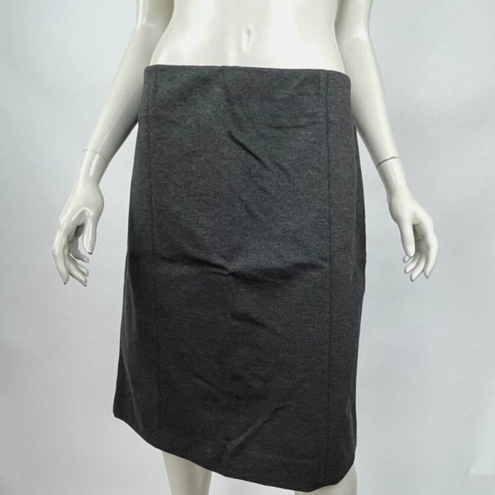 J Jill Ponte Pencil Skirt Women L NWT Elastic Waist Stretch Viscose ElasticWaist